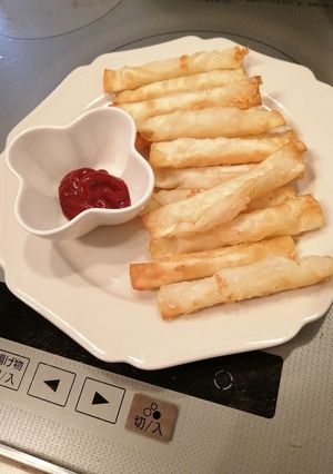 超簡単　餃子の皮でチーズスティック-レシピのメイン写真
