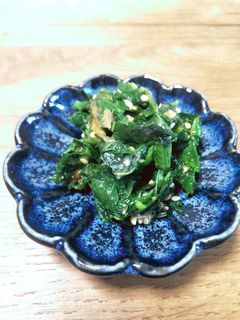 モロヘイヤの味噌和え-レシピのメイン写真