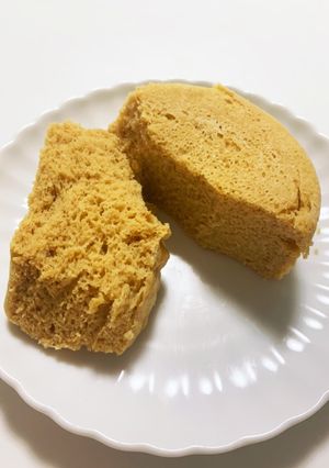 ダイエットに！レンジできなこ蒸しパン-レシピのメイン写真