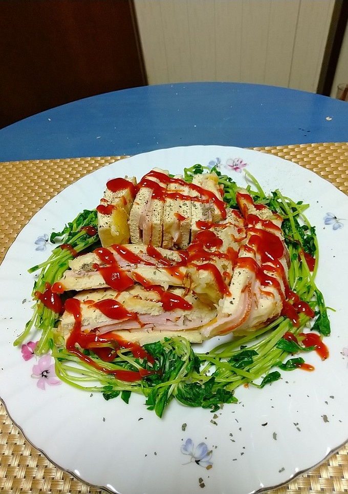 凍み豆腐の洋風煮の、はさみ焼き！！-レシピのメイン写真