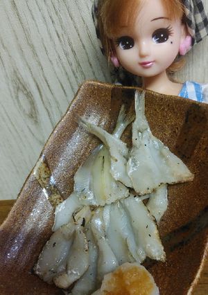 リカちゃん♡わかさぎの炙り焼き ᗦ↞◃-レシピのメイン写真
