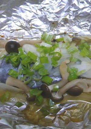 【サワラの白だしホイル焼き】-レシピのメイン写真