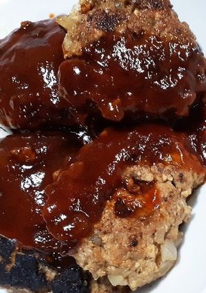 簡単！美味しいジューシーハンバーグ-レシピのメイン写真