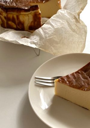 簡単濃厚バスクチーズケーキ-レシピのメイン写真