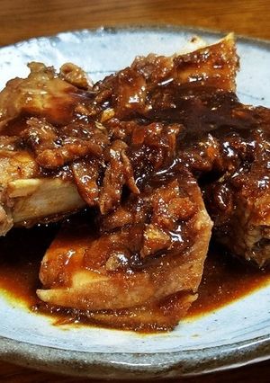 まぐろのカマでスペアリブ♪-レシピのメイン写真