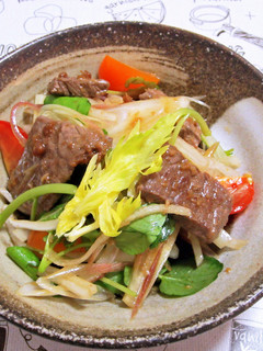 牛肉のサラダ-レシピのメイン写真
