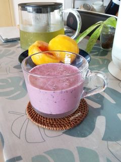 ブルーベリースムージー-レシピのメイン写真