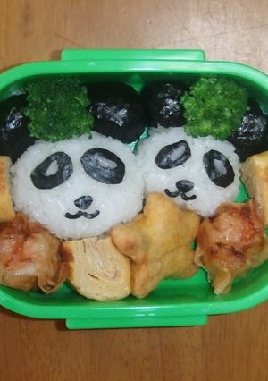 キャラ弁　パンダ-レシピのメイン写真