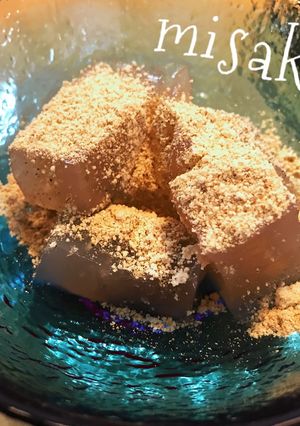 ほうじ茶☆わらび餅-レシピのメイン写真