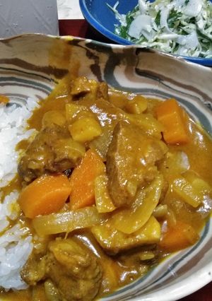 ココナッツミルク入りカレーライス-レシピのメイン写真