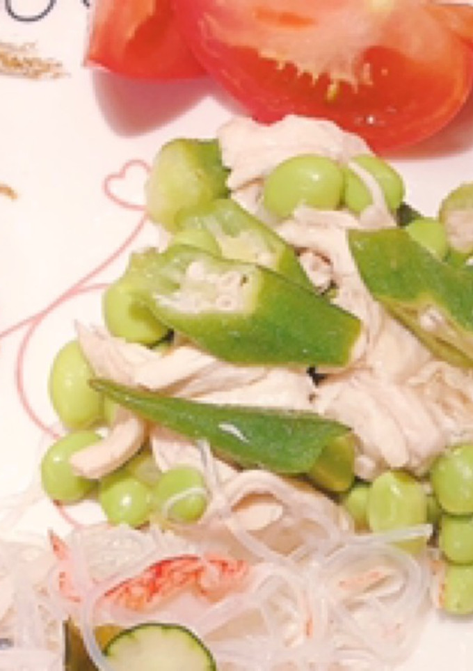 ＊鶏ささみと枝豆の塩炒め＊-レシピのメイン写真