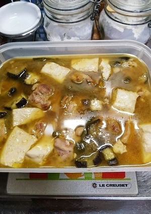 ストック！肉と夏野菜のバター煮込み-レシピのメイン写真