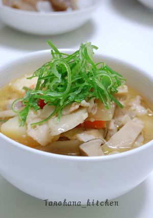 きのこと秋野菜の豚汁-レシピのメイン写真