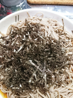 ざる蕎麦いただきまぁす( (^o^)v-レシピのメイン写真