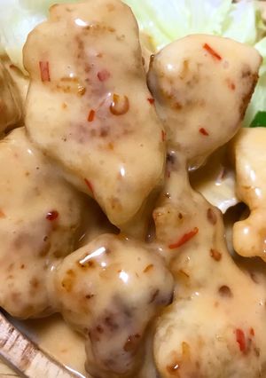 鶏胸肉のチリマヨ-レシピのメイン写真