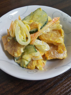 美味しく減塩 カボチャサラダ☆-レシピのメイン写真