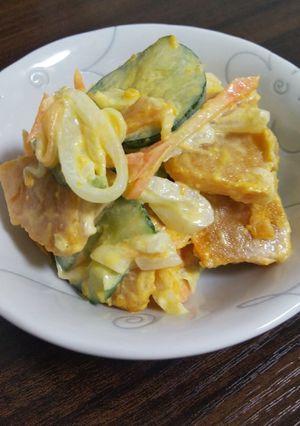 美味しく減塩 カボチャサラダ☆-レシピのメイン写真