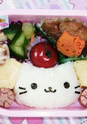キャラ弁☆にゃんにゃんにゃんこ-レシピのメイン写真
