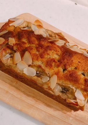 バナナパウンドケーキ　チョコチップ入り-レシピのメイン写真