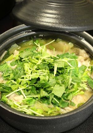 簡単！鶏葉鍋☆免疫アップ-レシピのメイン写真