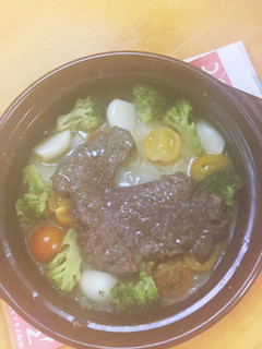 温野菜とやわらか牛。簡単に プチ贅沢?-レシピのメイン写真
