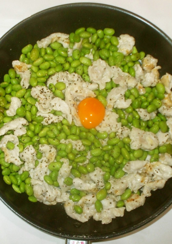 豚肉枝豆のさっぱり炒め♪簡単-レシピのメイン写真