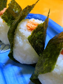 ふっくら♫ 焼きたらこのおにぎり-レシピのメイン写真