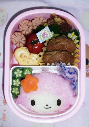 キャラ弁☆ピアノちゃん-レシピのメイン写真