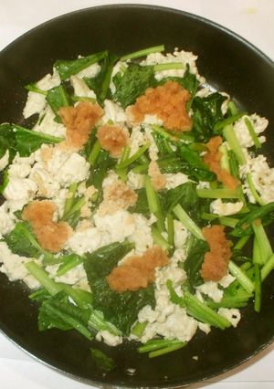 鶏ひき肉の明太子炒め♪簡単-レシピのメイン写真