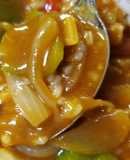 夏カレー【ピーマン&トマト&豚バラ】