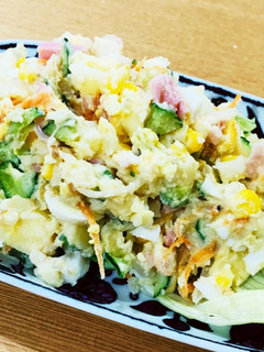 絶品☆チーズinポテトサラダ-レシピのメイン写真