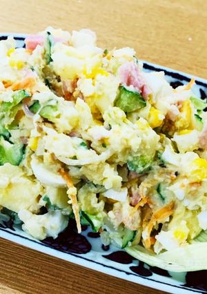 絶品☆チーズinポテトサラダ-レシピのメイン写真