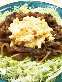 簡単!子供も大好き!焼き肉サラダ♪♪♪-レシピのメイン写真