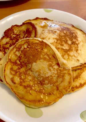 ありあわせ粉パンケーキ-レシピのメイン写真