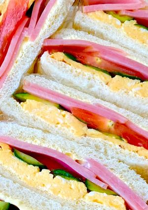 Ham Egg Sandwiches-レシピのメイン写真