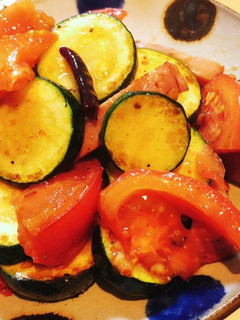 【簡単】夏野菜とベーコンのペペロン炒め-レシピのメイン写真