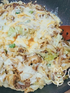 ☆チーズとろ~り!キャベツのカレー炒め☆-レシピのメイン写真
