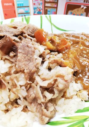 お肉もりもりカレー-レシピのメイン写真