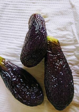 ナスの丸ごとレンチン下ごしらえ-レシピのメイン写真