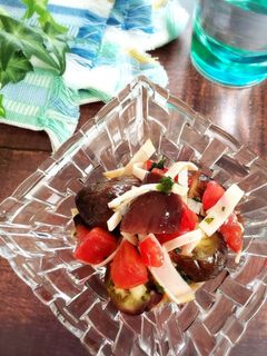夏に食べたい!焼きナスのイタリアンマリネ-レシピのメイン写真