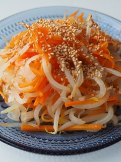 もやし大根にんじんのナムル風-レシピのメイン写真