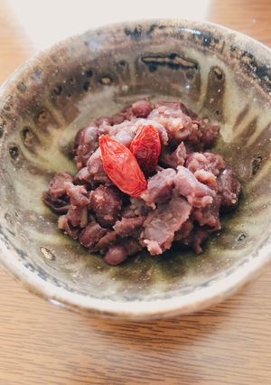 小豆のドライフルーツ煮-レシピのメイン写真