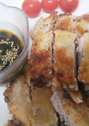 簡単トンカツと、美味しい付けタレ-レシピのメイン写真