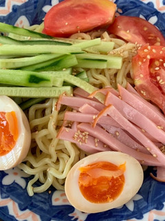 煮卵で冷し中華-レシピのメイン写真