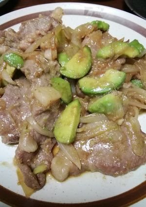 豚ばら焼き肉用であっさり生姜焼き-レシピのメイン写真