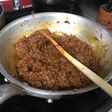 トマトソースとミートソースを同時に作る