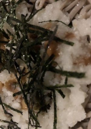 糖質オフ★冷やしめがぶおろし納豆蕎麦-レシピのメイン写真