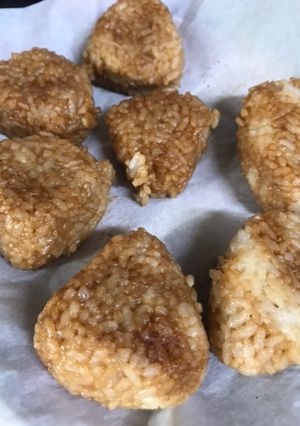 我が家の焼おにぎり-レシピのメイン写真