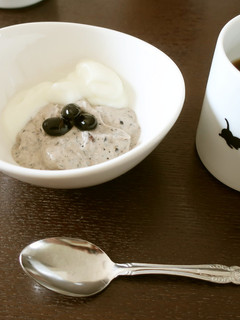デザートに 黒豆のムース!-レシピのメイン写真