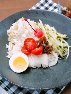 たっぷりキャベツ♪そうめん-レシピのメイン写真